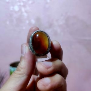 Cincin Akik Mewah Berkelas Batu Agate Alam