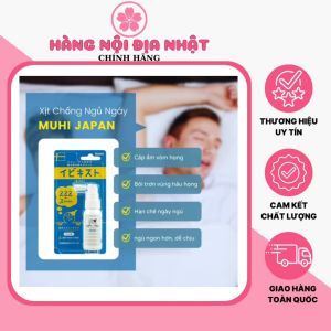Sản phẩm Xịt ngáy ngủ Muhi Ibikist Nhật Bản