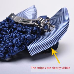 Professional Nurses Headdress Flower Net Pocket Stewardess Updo Hair Accessories Hotel Hair Net Korean Bow Hair Accessories Female Hairpin Headdress