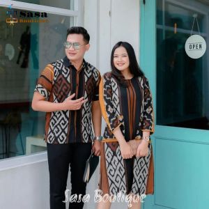 Baju Couple Tenun Etnik Troso Terbaru Baju Kondangan Baju Prewed Baju Viral Baju Trend Kekinian