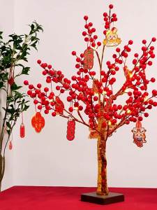 CHUDUO | Lucky Golden Tree New Year Decorative Tree