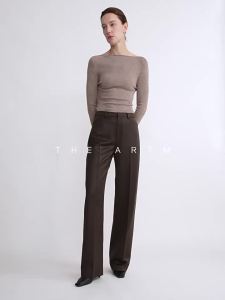 Smart Sharp Summer Wool Trousers