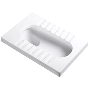 Hidden Wall-mounted Ceramic Odor-preventing Squat Toilet