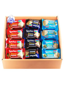 Loacker Luxury Mini Waffle Cookies with Hazelnuts And Dark Chocolate Imported Snacks Premium Quality Biscuits from Other Countries