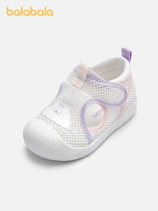 balabala Children Shoes Baby Toddler Walking Shoes Kids Sandals Infant Shoes Girls 2025 Summer New Breathable Mesh
