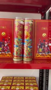 MJ Lilin Puja Sembahyang Pilar 1/2 1 sampai 3 Kati / Kin / Candle Pilar Doa Double Dragon Sepasang