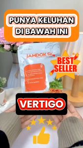 Pusing & Mual Tak Kunjung Hilang? Coba Teh Herbal Jamdok SK – Solusi Alami Vertigo (20 Kantong)