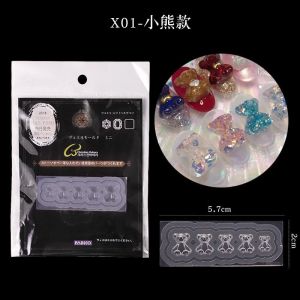 Nail Beauty New Soft Candy Glue PVC Solid Three-Dimensional Gel Transparent Carved Plastic Shaping High-Permeability Phototherapy Pinch Glue