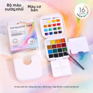 Languo | Bộ Màu Nước Lấp Lánh Rắn Có Thể Giặt Được Cho Trẻ Em Vẽ Phác Thảo Và Du Lịch