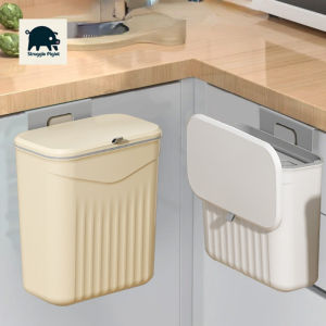 Folding Waste Bins Kitchen Garbage Bin Foldable Car Trash Can Wall Mounted Trashcan for Bathroom Toilet Waste Storage Bucket