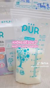 Túi trữ sữa hộp 24 túi được kiểm định của Bộ Y Tế có giấy công bố chất lượng sản phẩm an toàn khi đựng thực phẩm cho trẻ em