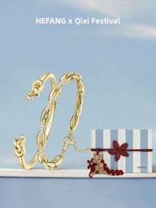HEFANG Jewelry | Luxury French Handmade Knot Bangle