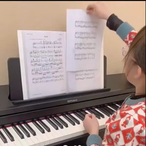 40 Sheets Music Score Book A4 Nota Lembaran Piano Musik Populer Music Score