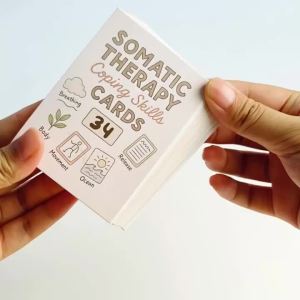 Bộ 36 Thẻ Kỹ Năng Trị Liệu Tâm Lý - Thẻ Flash Thiền Định Dựa Trên Cơ Thể Để Giảm Lo Âu Kèm Bài Tập Minh Họa Hướng Dẫn