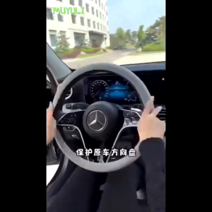 Car Silicone Steering Wheel Cover Protector Elastic Universal Anti-slip Sarung Stereng Kereta