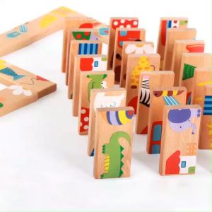 เล่นบล็อกในสติ๊กเกอร์ ของเล่นฝึกสมอง เสริมการเรียนรู้ โรงเรียนของเด็ก