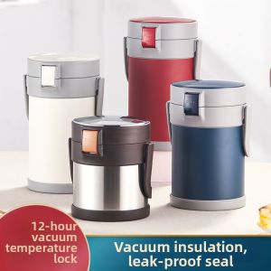 Insulated Large-Capacity Stainless Steel Lunch Box