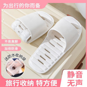 รองเท้าแตะพับได้สำหรับผู้หญิง รองเท้าแตะในห้องน้ำ รองเท้าแตะสำหรับเดินทาง รองเท้าแตะแบบซับน้ำ รองเท้าแตะแบบกันลื่น รองเท้าแตะแบบลำลอง