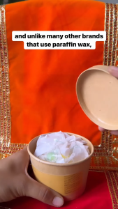 Ghee Diya Cotton Wicks Batti 100 Pcs Readymade Ghee Diya for Pooja Prayer Festivals Rituals 30 Min Burning Time