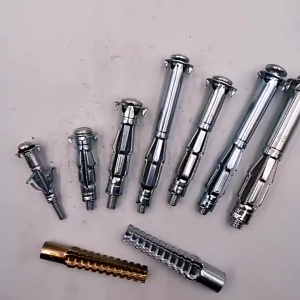 20PCS New M4 Heavy Duty Hollow Drive Wall Anchor Screws Set Zinc Plated Steel Molly Expansion Bolt