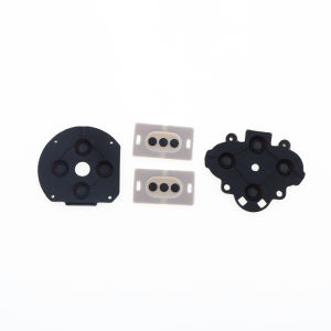 1Set Silicone Rubber Conductive Button Pads +Flex Cable Replacement For PSP1000 Game Console Repair Part