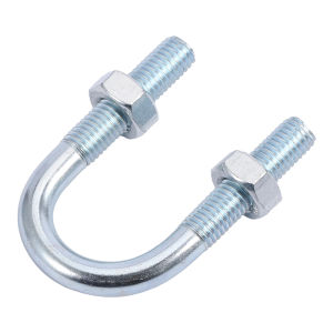 BAIRUITE | Carbon Steel Galvanized U-Bolt Pipe Clamp Set