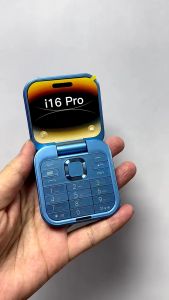 Introducing the i16 Pro Flip Phone: A Dual SIM Keyboard Phone with Extra Long Standby
