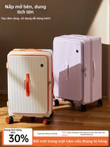 MINGJUEGONGZI | Vali Du Lịch Dung Lượng Lớn Bền Mở Bên Hông