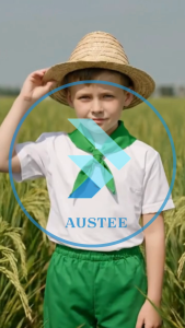 LAM Austee Factory Farmer Costume Katipunero Attire Farmer Traditional Set