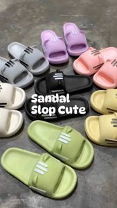 OKAIDO Sandal Selop Rumah Cewek Wanita Perempuan Model Cat Gaya Fashion Korea Style Empuk Nyaman