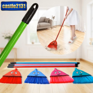 VIVAHOME Walis Tambo Plastic Broom for Home Cleaning Durable Floor Sweeping Broom with Handle