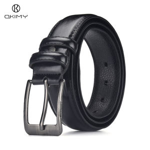 OKIMY Fashion Mens Belt Retro Needle Buckle Belts Soft PU Belt Business Belt 120cm Scratch Resistant Belts Leisure Belt Gentlemen Belt for Men