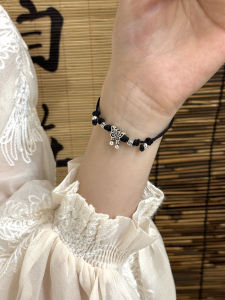 Handwoven S925 Sterling Silver Butterfly Bracelet Original Design Unique Gift for Girls Fresh out New Style Fashion Jewelry