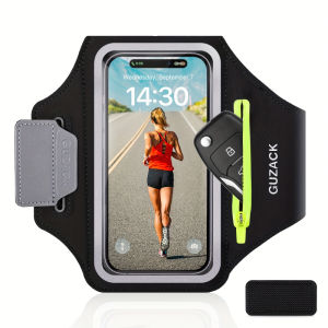 GUZACK 7.0 Antifall Arm Running Bags For iPhone 17 16 Pro Max 17 AIr 15 Plus 14 13 Xiaomi Outdoor Men Women Sports Armband Pouch