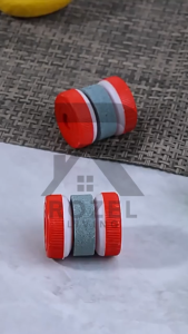 ROZEL Alat Pengasah Asah Penajam Pisau Roda Bulat Putar Asah Pisau Gunting Knife Sharpener