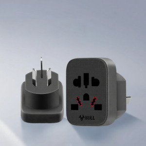 Bull | Multi-region Compatible Travel Adapter