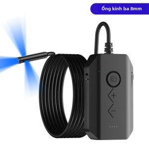 Camera Nội Soi Wifi HD 1080P Hai/ba Ống Kính Cáp Cứng Chống Nước Dùng Cho iPhone Android Kiểm Tra Cống Ô Tô