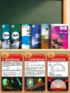 MINGZHUO | Junior High School Optics Experiment Kit Physics Lab Set