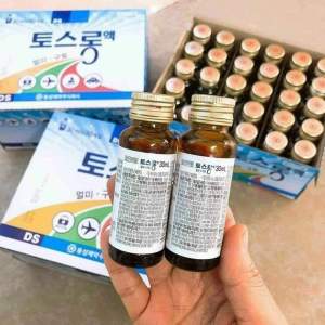 HỘP 30 chai nước uống giảm say tàu xe