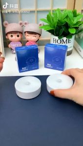 Lampu Sensor Tempel Sensor Gerak Lampu Pengisian Cerdas LED untuk Lampu Dapur/Kamar Tidur - Hangat 500mAh