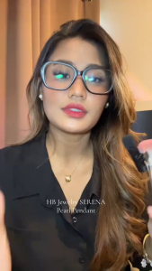 HB Jewelry SERENA Pearl Pendant Necklace Fashion Accessories XL00366