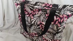 TOTE BAG JUMBO BESAR KANVAS MOTIF Totebag canvas tas belanjaan laundry londry pakaian – TBJKM TW