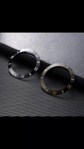 Vỏ Đồng Hồ Gốm 40mm SUB Với Vòng Bezel Hợp Kim Mặt Số Nghiêng Dành Cho Đồng Hồ Lặn Nam Phong Cách Ghost Submariner Phụ Kiện Chống Nước
