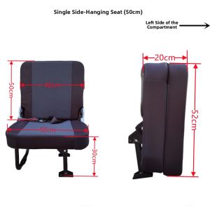 Convertible Car Seats Folding Tilting Side Flip