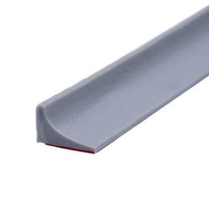 Self-Adhesive Silicone Bathroom Retention Water Retaining Strip Bendable Bathroom Door Washing Machine Shower Dam Barrier