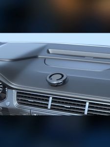 HOTOP Alloy Magsafe Car Phone Holder Super Magnetic Dashboard Phone Stand Mount Upgraded Vent Clip Never Fall Off Hands Free Air Vent Cell Phone Car Interior Accesoories