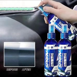 Car Plastic Restore Coating Agent Auto Plastic Rubber Exterior Repair Clean Refresh Restoration Agent Black Shine Seal Brighten(100ml)汽车内饰翻新纳米涂层仪表板蜡防尘玻璃