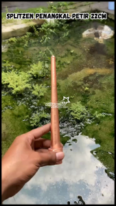 GROSIR Splitzen Tiang Penangkal Petir Untuk Rumah 3/4 inch Panjang 22cm