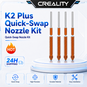 Creality | Creality K2 Plus Nozzles 4pcs 0.4/0.6/0.8mm Quick-swap 3d Printer Nozzle Copper Alloy And Hardened Steel Nozzle For K2 Plus