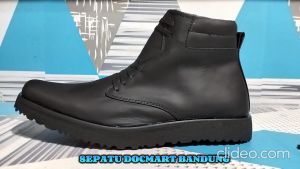 Sepatu Pria PDH Kulit Sapi Doof Dinas TNI Polri